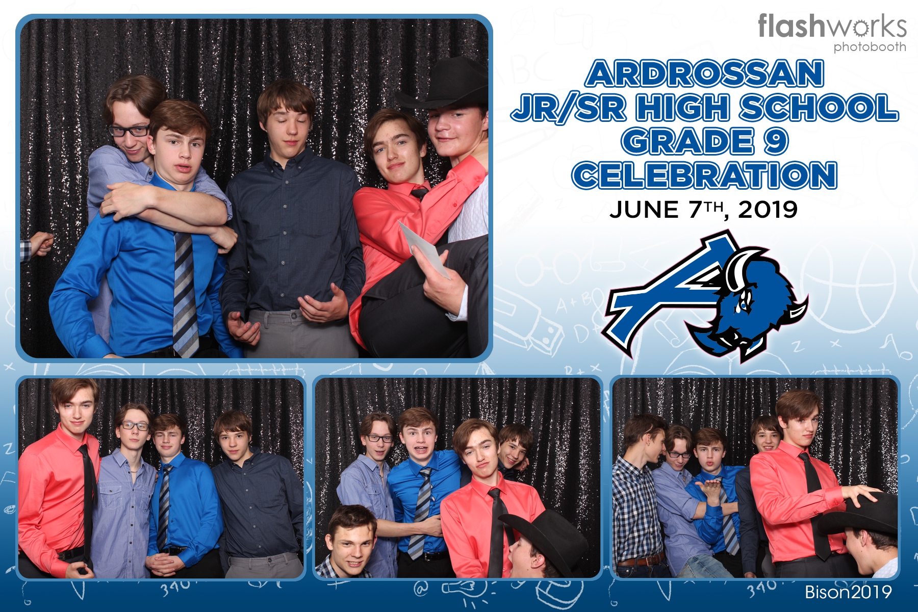 Ardrossan Jr/Sr High School Grade 9 Celebration | View more photos from the event at gallery.flashworksphotobooth.com/u/FlashworksPhotoboothInc/Ardrossan-JrSr-High-School-Grade-9-Celebration
